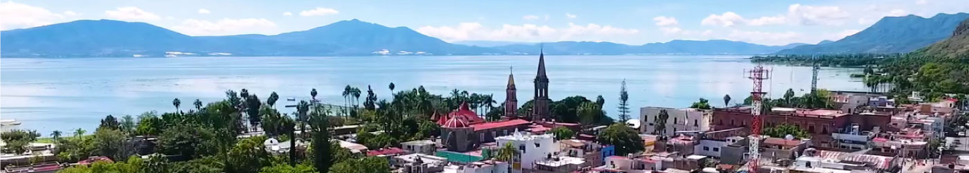 vista panoramica del lago de chapala