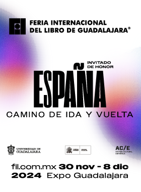 Cartel de la feria internacional del libro 2024