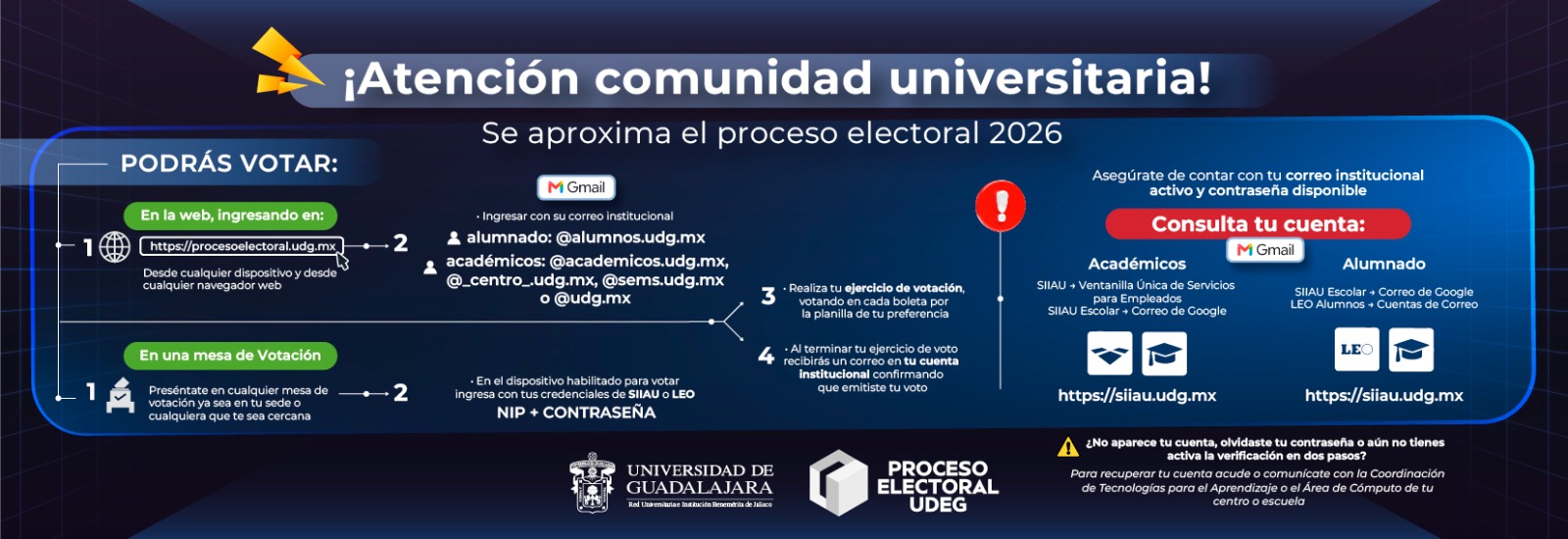 nuevo proceso electoral electrónico